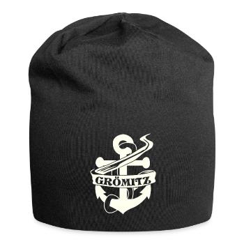 Grömitz Anker - Jersey-Beanie - Schwarz - Vorne
