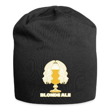 Bier Ale Bierbrauer Biertrinker - Jersey-Beanie - Schwarz - Vorne