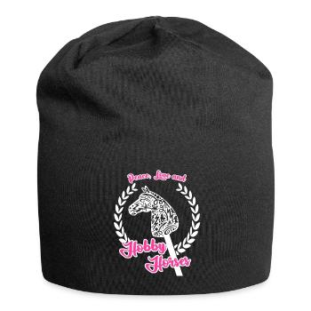 Hobby Horse Rider Hobbyhorse - Bonnet en jersey - noir - Devant