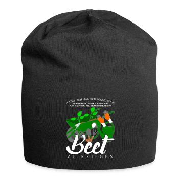 Garten Galabauer Galabau Gärtner - Jersey-Beanie - Schwarz - Vorne