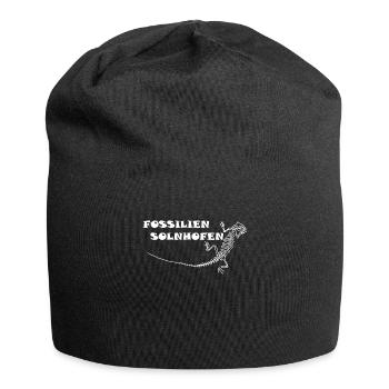 Dinosaurier, Fossilien, Paläontologe, - Jersey-Beanie - Schwarz - Vorne