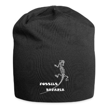 Dinosaurier, Fossilien, Paläontologe, - Jersey-Beanie - Schwarz - Vorne