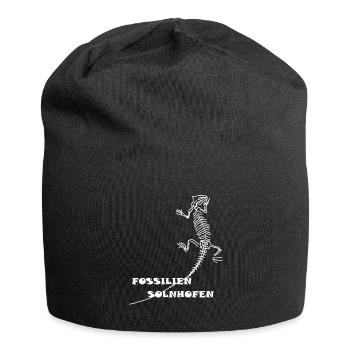 Dinosaurier, Fossilien, Paläontologe, - Jersey-Beanie - Schwarz - Vorne