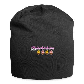 Konditorin Cupcakes Zuckerbäckerin - Jersey-Beanie - Schwarz - Vorne