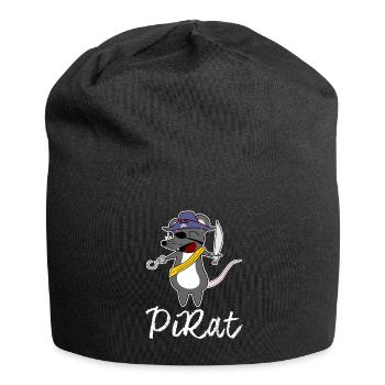 Rat Pirate Pirates Rats - Bonnet en jersey - noir - Devant
