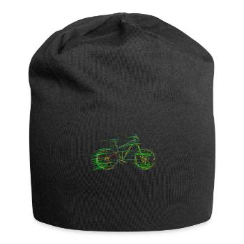Fahrrad Fahrradfahrer MTB Radfahrer - Jersey-Beanie - Schwarz - Vorne