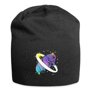 Tardigrade Wasserbär Planet Bärtierchen - Jersey-Beanie - Schwarz - Vorne