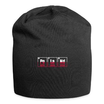 Poland Flag Pole Elements Polish - Jersey Beanie - black - Front