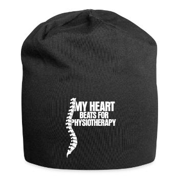 Physiothérapeute Dire Physiothérapeute - Bonnet en jersey - noir - Devant
