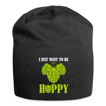 Beer Craft Beer Hops Beer Brewers - Jersey Beanie - black - Front