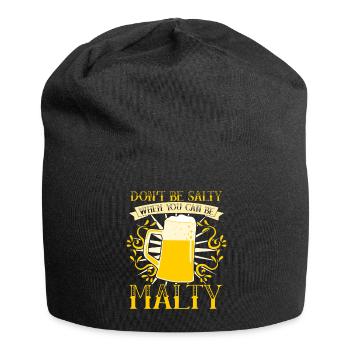 Beer Hops Craft Beer Malt Beer Brewers - Jersey Beanie - black - Front