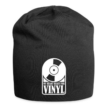 Vinyl Record Records - Jersey Beanie - black - Front