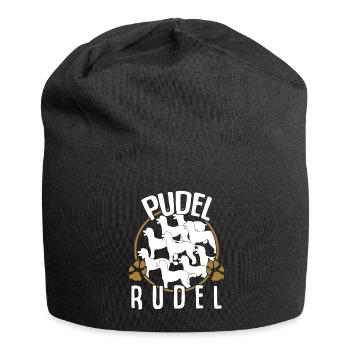 Pudel Rudel - Jersey-Beanie - Schwarz - Vorne