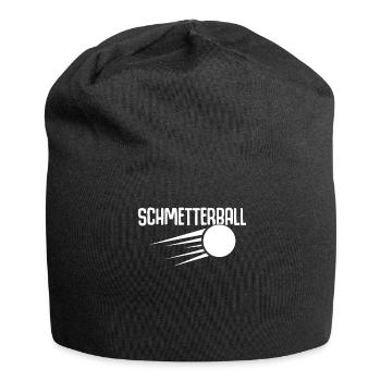 Tischtennis Schmetterball - Jersey-Beanie - Schwarz - Vorne