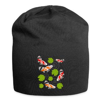 Koi Carp Pond Kois - Bonnet en jersey - noir - Devant