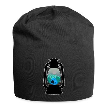 Randonnée Camping Lampe Lanterne Trekking - Bonnet en jersey - noir - Devant
