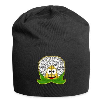 Popcorn Corn - Jersey Beanie - black - Front