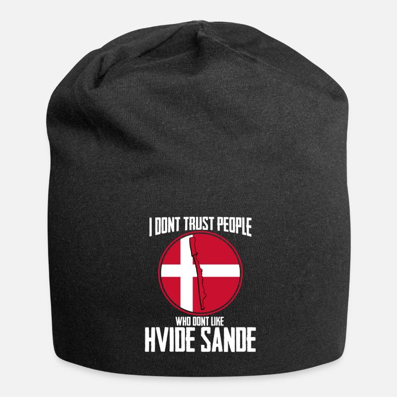 Hvide Sande Dänemark Holmsland Klit - Jersey-Beanie - Schwarz