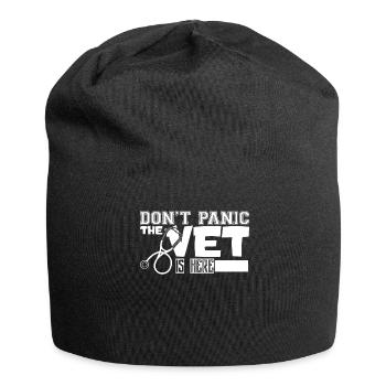 Vétérinaire Vétérinaire Vétérinaire - Bonnet en jersey - noir - Devant
