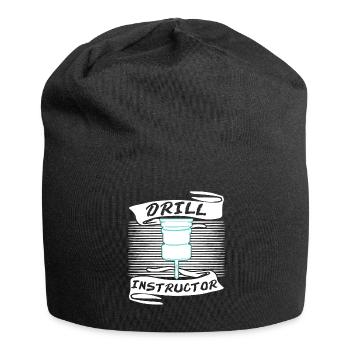 Zerspaner Bohrer Bohrmaschine - Jersey-Beanie - Schwarz - Vorne