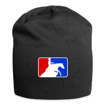 Reining Reiten Reiter Westernreiten - Jersey-Beanie - Schwarz - Vorne