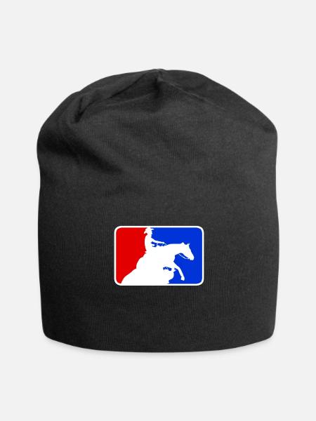 Reining Riding Rider Western Riding - Bonnet en jersey - noir