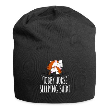 Hobby Cheval Dormir Hobby Horsing - Bonnet en jersey - noir - Devant