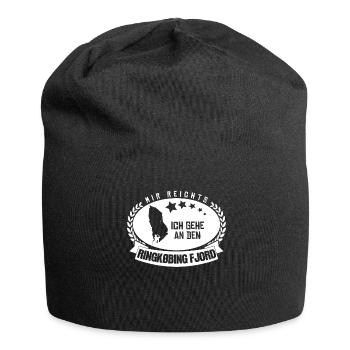 Ringkøbing Fjord Dänemark - Jersey-Beanie - Schwarz - Vorne