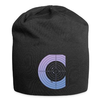 Sport shooter target Schützenkönig - Jersey Beanie - black - Front