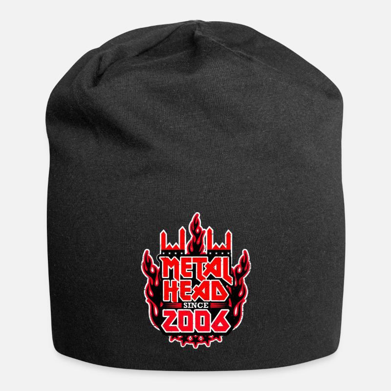 METALHEAD since 2006 - Jersey-Beanie - Schwarz