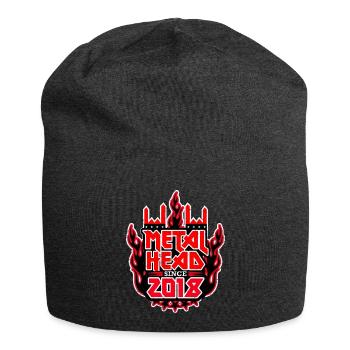 METALHEAD since 2018 - Jersey Beanie - charcoal grey - Front