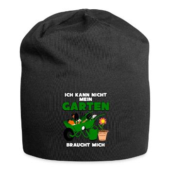 Galabauer Galabau Garten Gärtner - Jersey-Beanie - Schwarz - Vorne