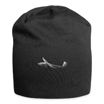 Contour de l’aile Planeur - Bonnet en jersey - noir - Devant