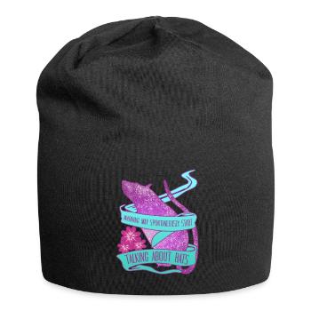 Rat Rat Owner Saying Rats - Jersey Beanie - black - Front
