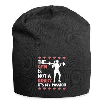 Fitness Sport Gym - Bonnet en jersey - noir - Devant