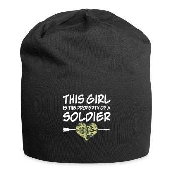 Soldiers' wives Soldiers' wives - Jersey Beanie - black - Front