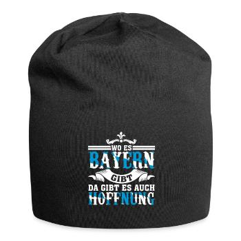 Bayern Witz - Jersey-Beanie - Schwarz - Vorne