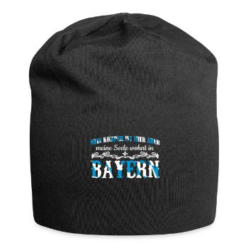 Bayern bayrischer München Spruch - Jersey-Beanie - Schwarz - Vorne