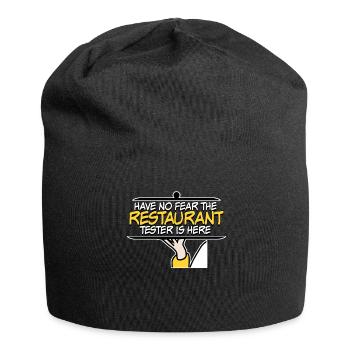 Restaurant Restauranttester Essen - Jersey Beanie - black - Front