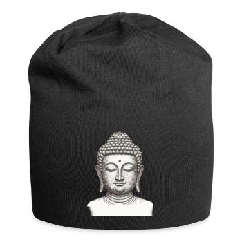 BUDDHA-ZEN-MEDITATION - Jersey-Beanie - Schwarz - Vorne