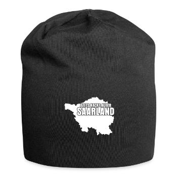 Saarland Witz Saarländer - Jersey-Beanie - Schwarz - Vorne