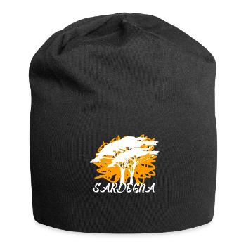 Sardegna Sardinien Sardinia - Jersey Beanie - black - Front