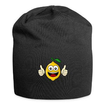 Lemon Motivation Lemon - Jersey Beanie - black - Front