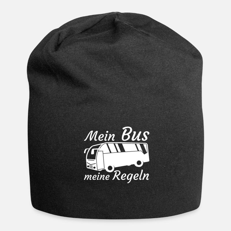 Busfahrerin Busfahrer Linienbus - Jersey-Beanie - Schwarz