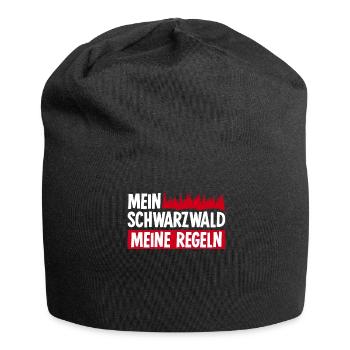 Schwarzwald Schwarzwälder - Jersey-Beanie - Schwarz - Vorne