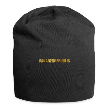 Bananenrepublik Bananen - Jersey-Beanie - Schwarz - Vorne