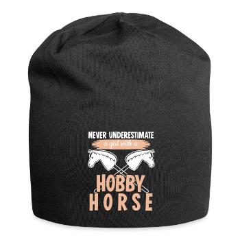 Hobbyhorse Girl Hobby Horse - Jersey Beanie - black - Front