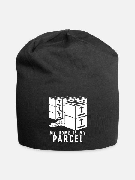 Parcel delivery parcel parcel carrier - Jersey Beanie - black