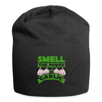 The Smell of Garlic - Jersey-Beanie - Schwarz - Vorne