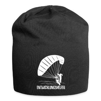 Paraglider Gleitsegeln Paragliding - Jersey-Beanie - Schwarz - Vorne